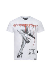 Ovy Vestimentaire Femme Fatale White Tee